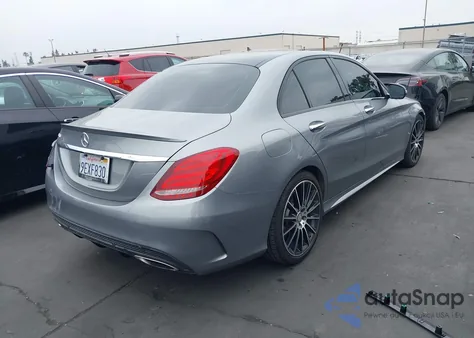 2016 Mercedes-Benz C 300 Luxury/Sport from USA, damaged, VIN 55SWF4JB5GU164984